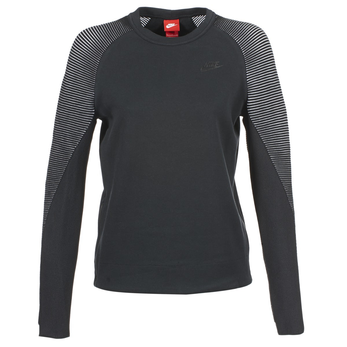 Felpa Donna Nike  TECH FLEECE CREW  Nero