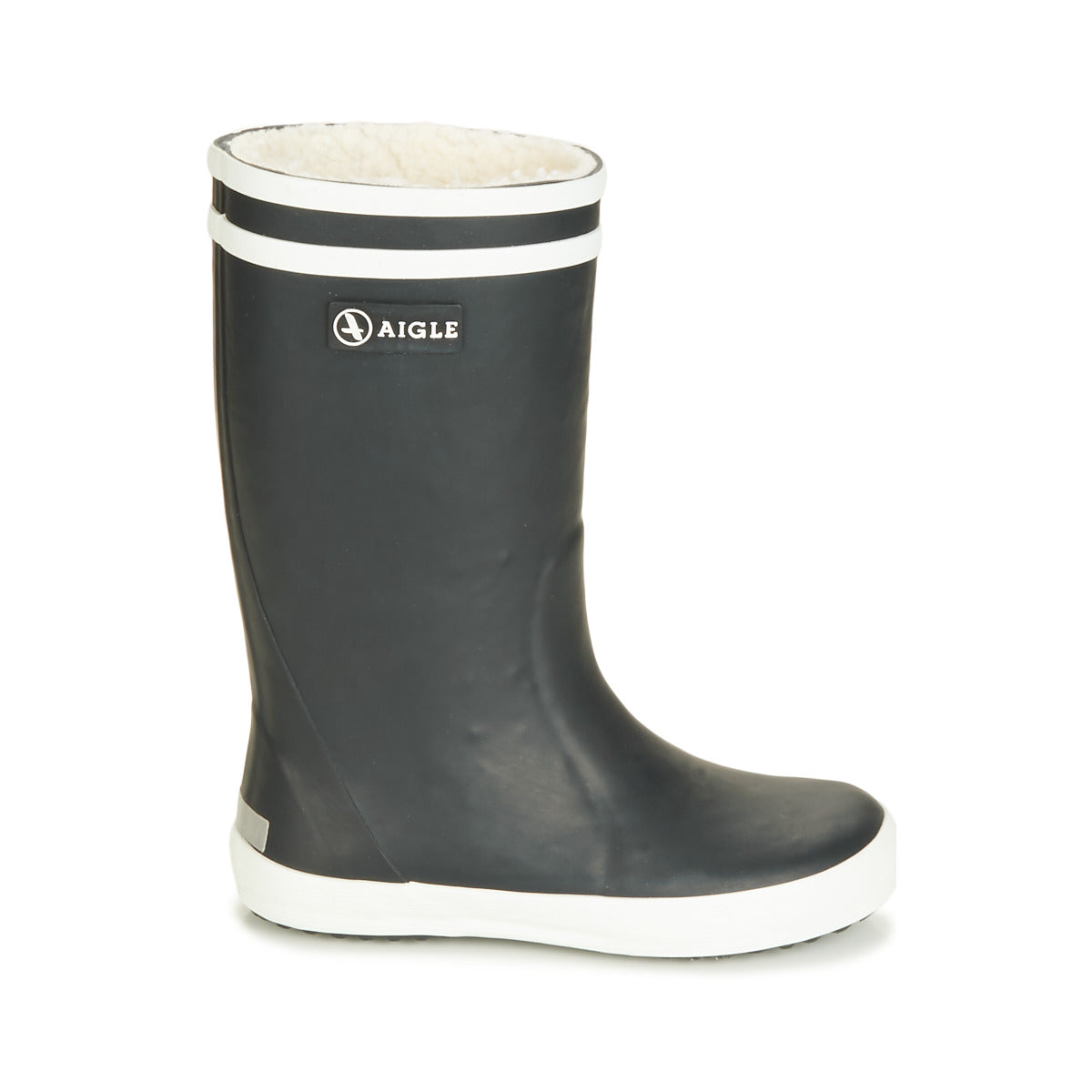 Stivali bambini ragazza Aigle  LOLLY POP FUR  Blu