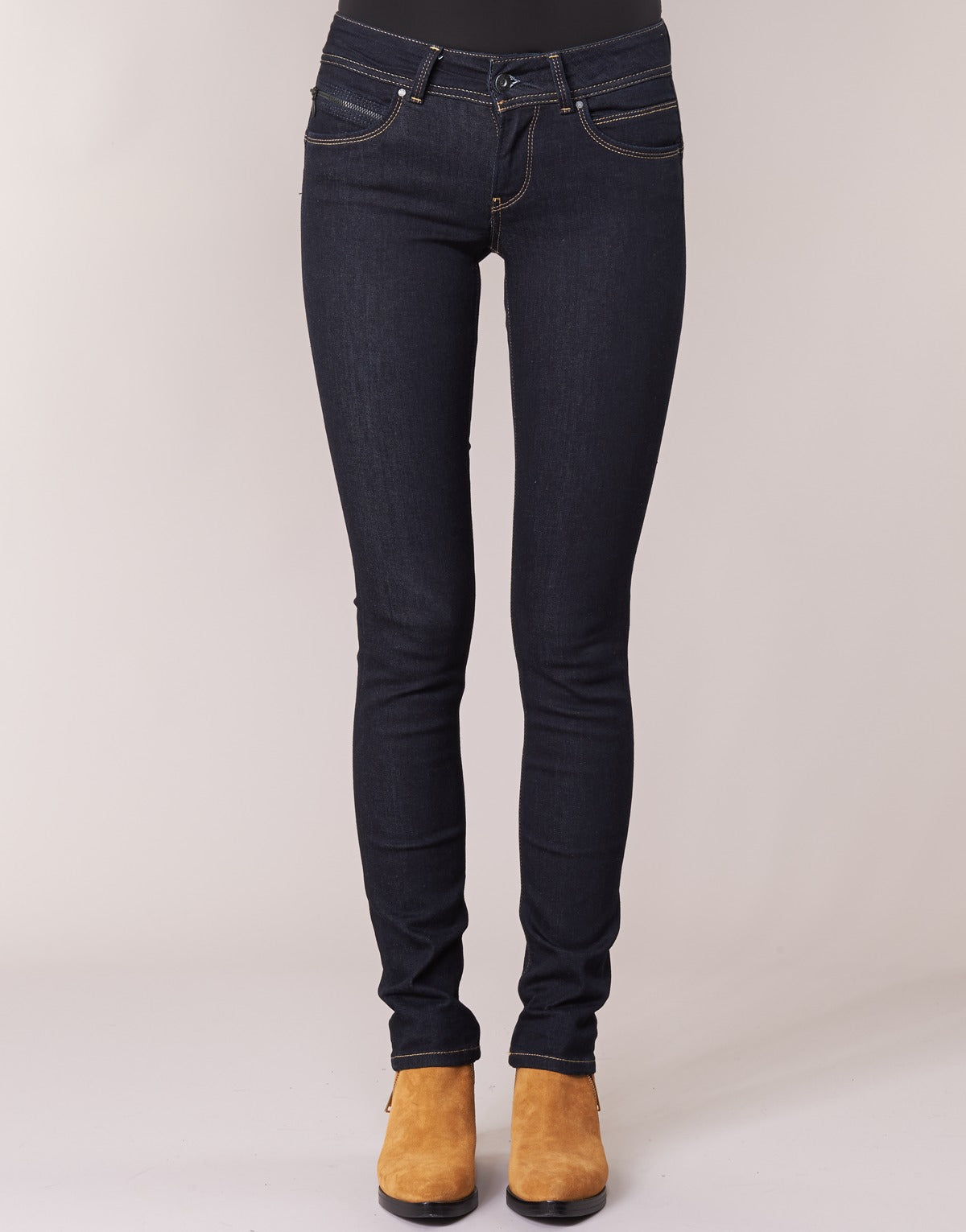 Jeans Slim Donna Pepe jeans NEW BROOKE Blu