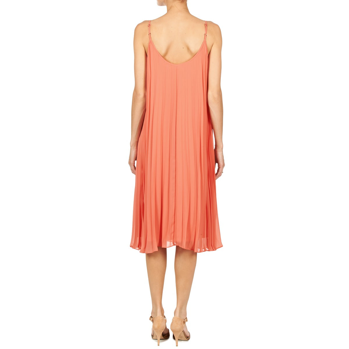 Abito lungo Donna BCBGeneration 616757 Arancio