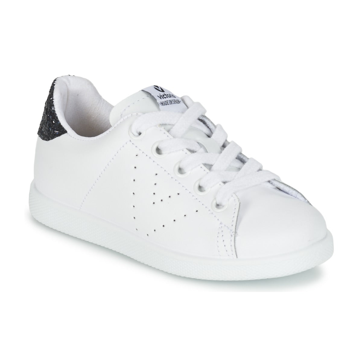 Scarpe bambini ragazza Victoria DEPORTIVO BASKET PIEL KID Bianco