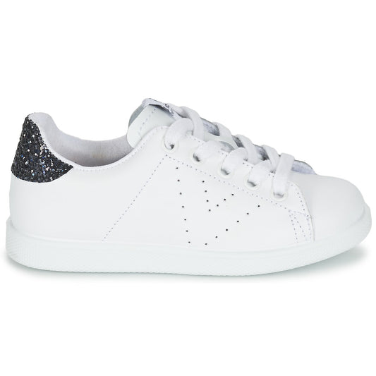 Scarpe bambini ragazza Victoria DEPORTIVO BASKET PIEL KID Bianco