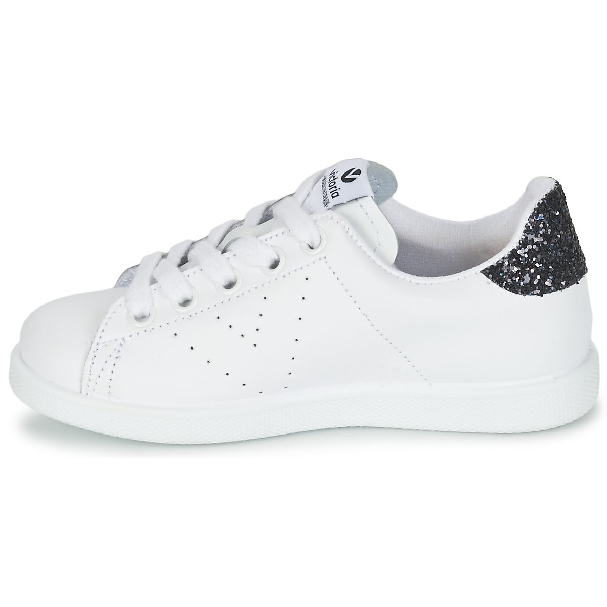 Scarpe bambini ragazza Victoria DEPORTIVO BASKET PIEL KID Bianco