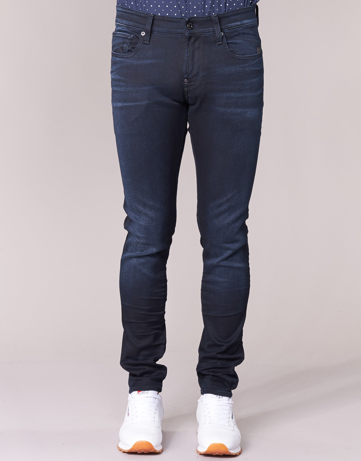 Jeans skynny Uomo G-Star Raw REVEND SUPER SLIM Blu