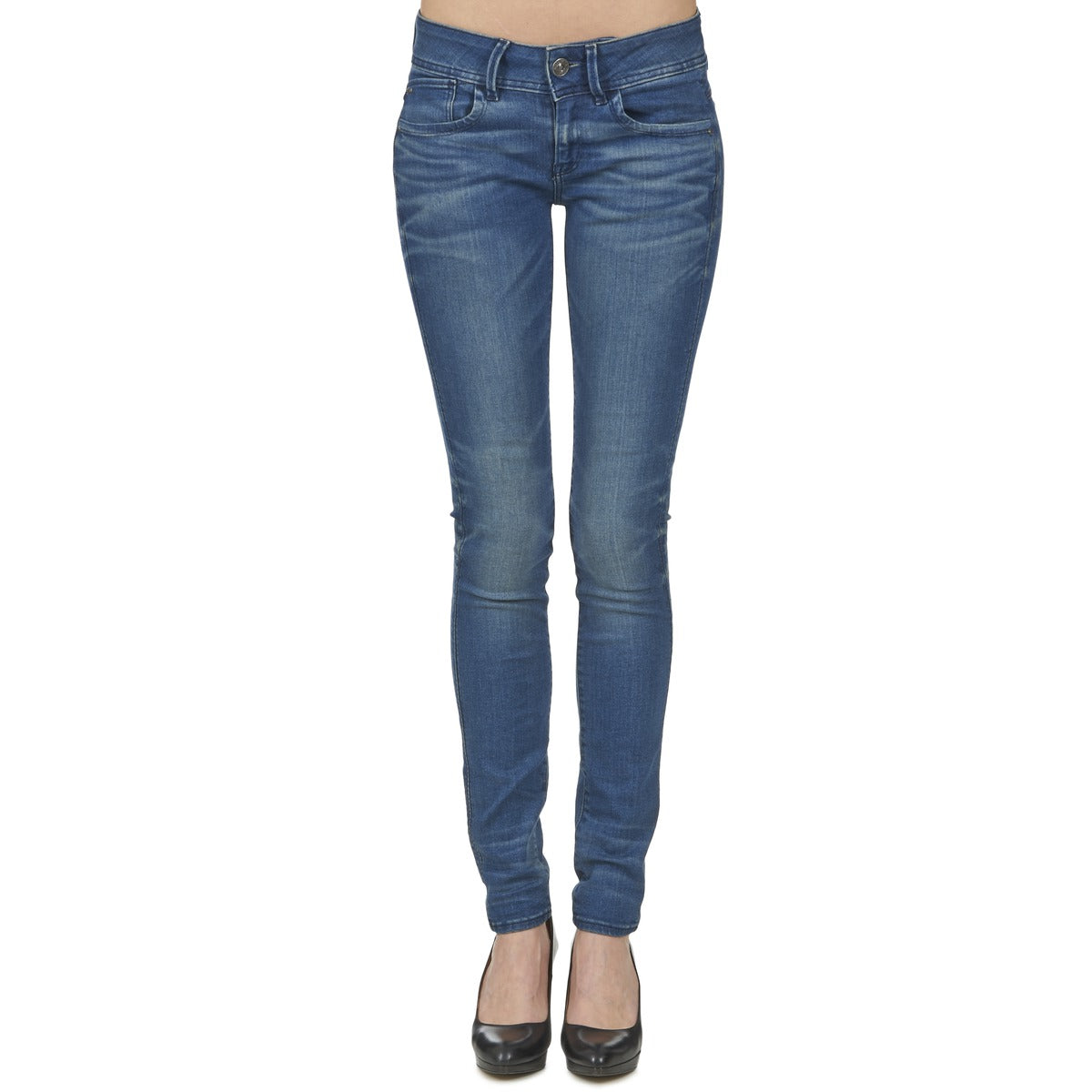Jeans skynny Donna G-Star Raw LYNN MID SKINNY Blu