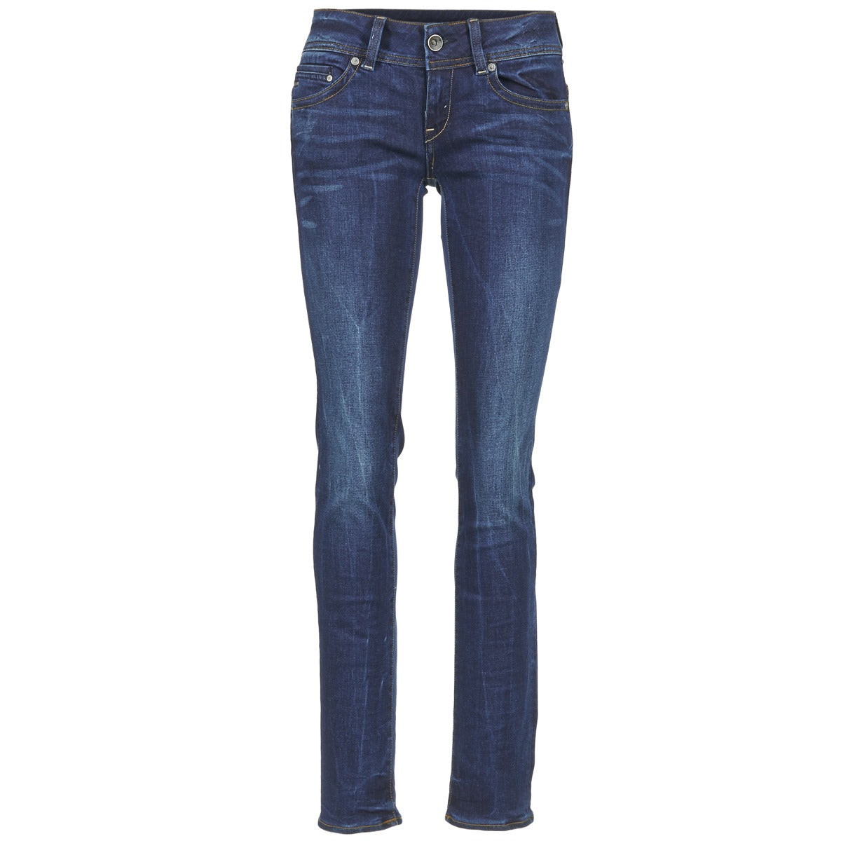 Jeans Donna G-Star Raw MIDGE SADDLE MID STRAIGHT Blu
