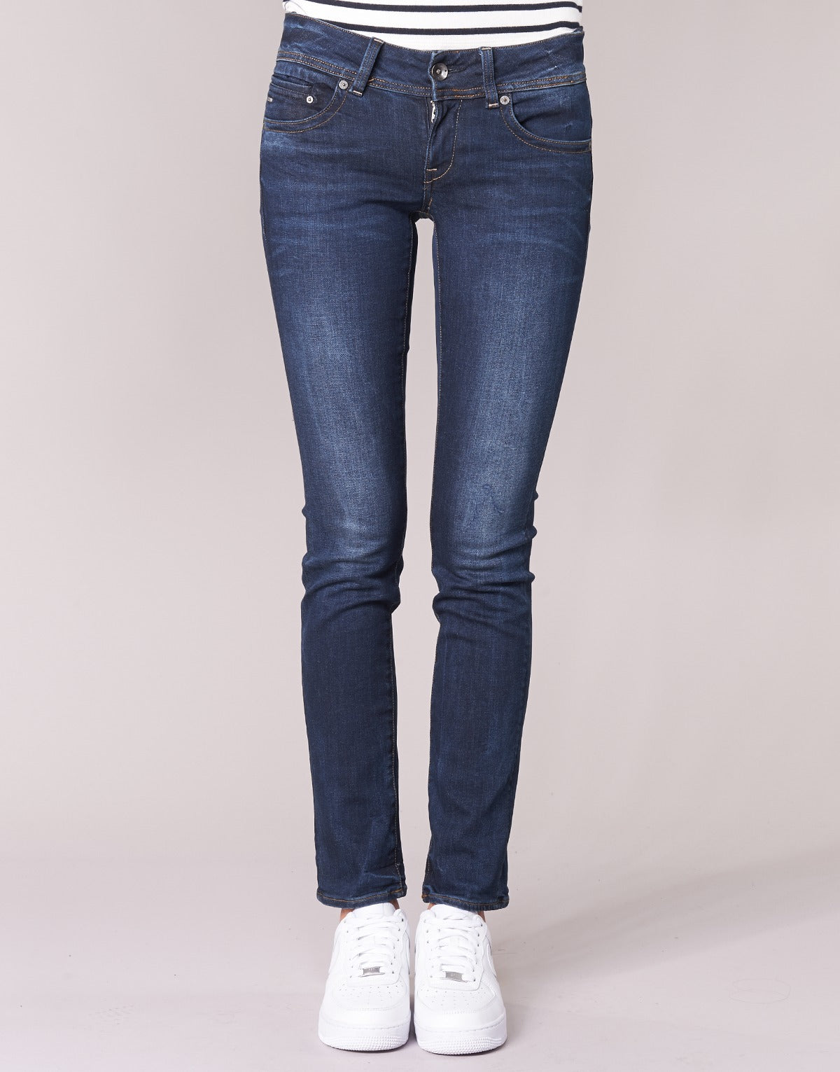 Jeans Donna G-Star Raw MIDGE SADDLE MID STRAIGHT Blu