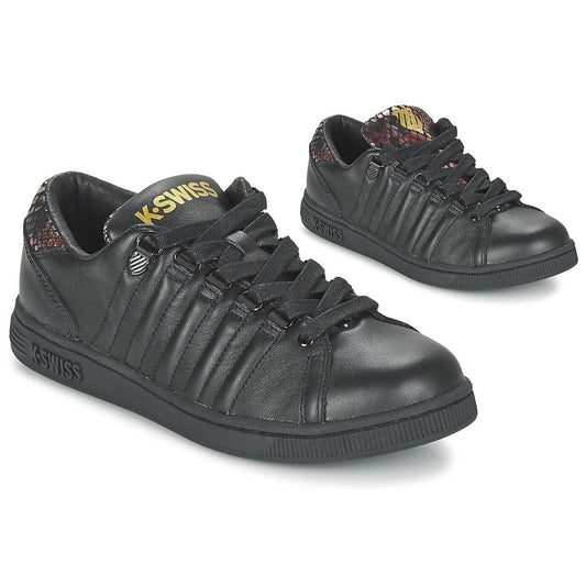 Sneakers basse Donna K-Swiss LOZAN TONGUE TWISTER Nero