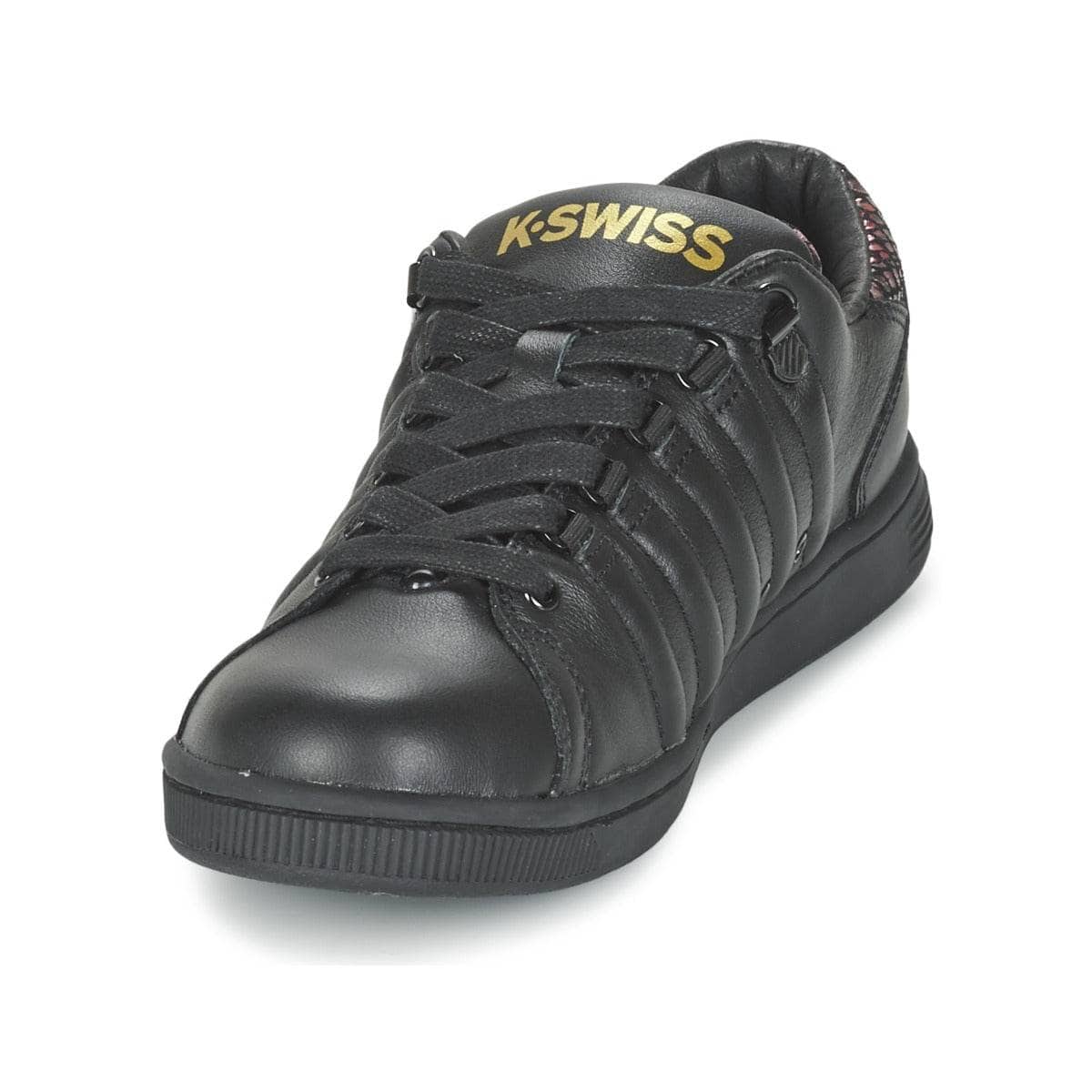 Sneakers basse Donna K-Swiss LOZAN TONGUE TWISTER Nero