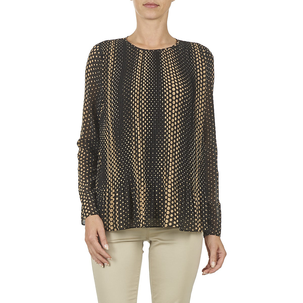 Camicetta Donna MICHAEL Michael Kors OMBOBO Nero