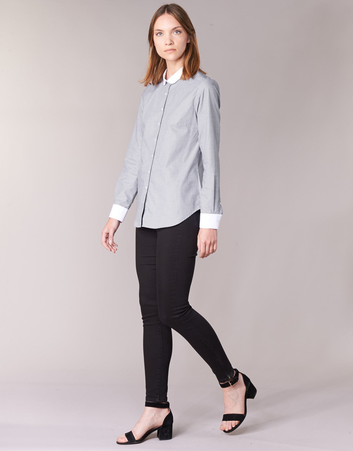 Camicia Donna Casual Attitude FIFOU Grigio