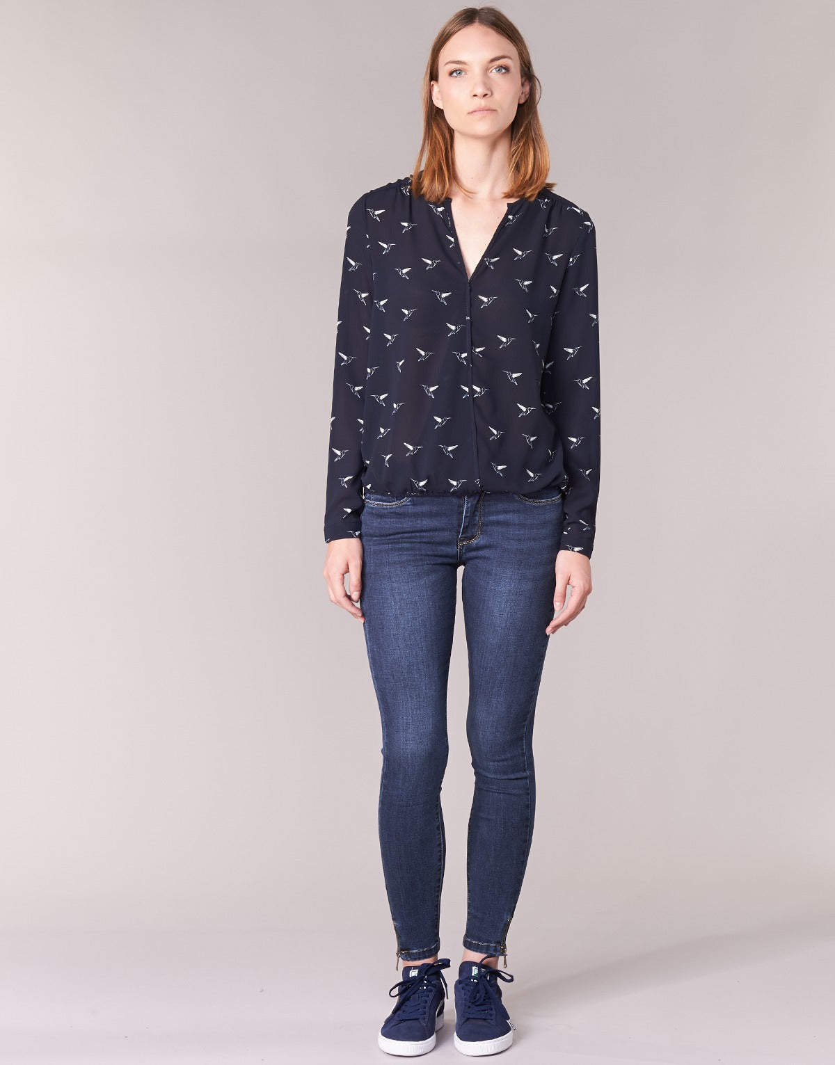 Jeans Slim Donna Moony Mood IFABANE Blu