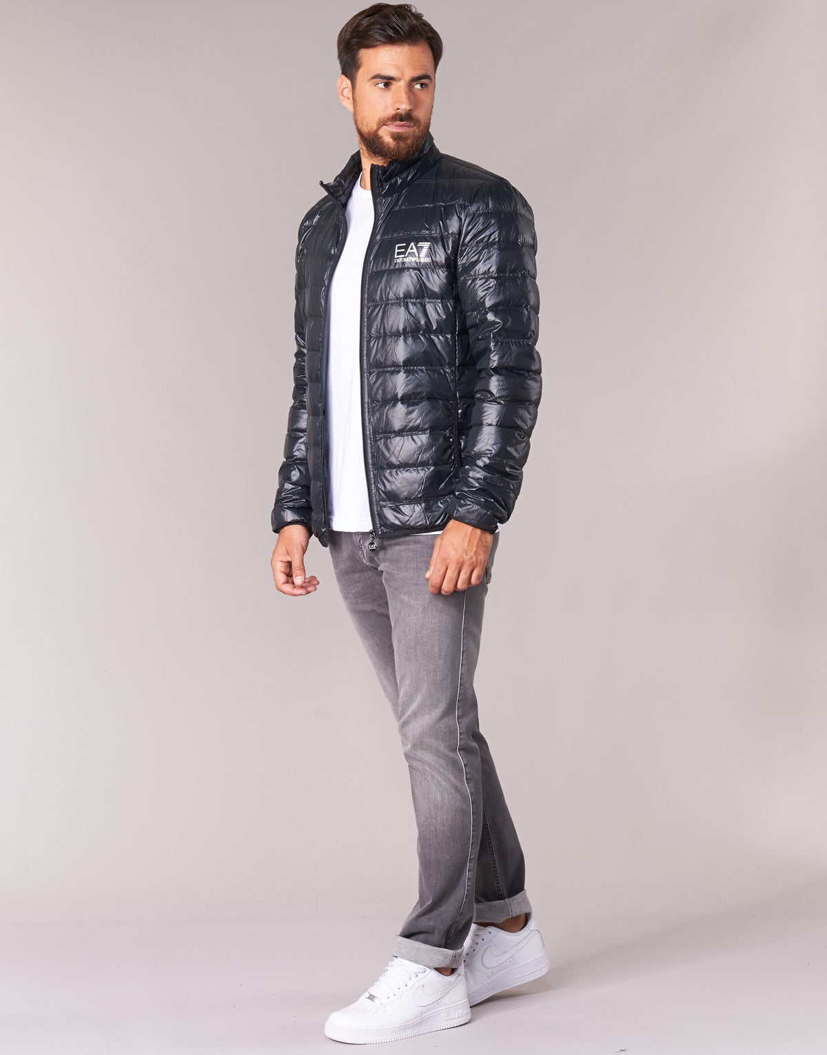 Piumino Uomo Emporio Armani EA7 JAFOUKARO Nero