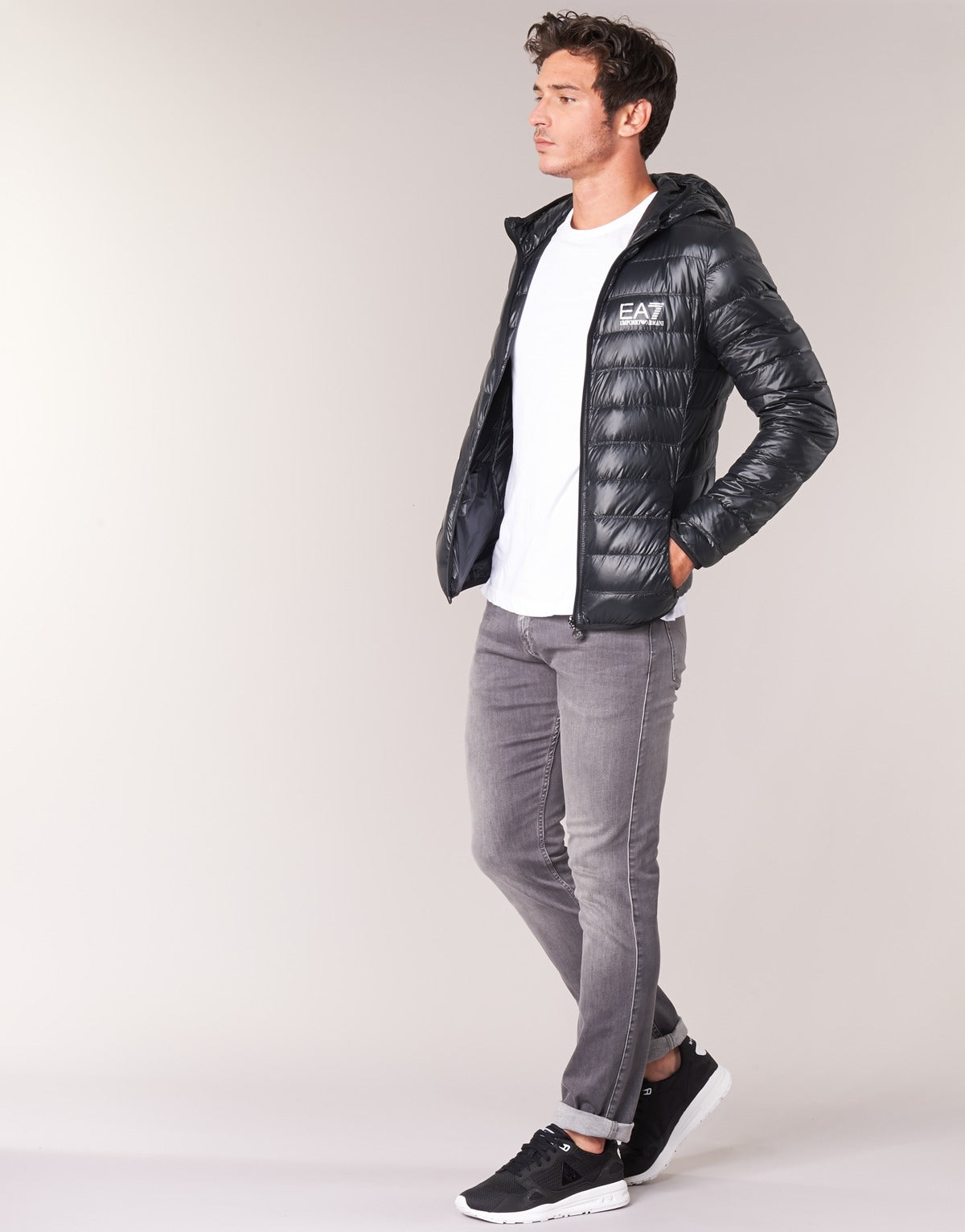 Piumino Uomo Emporio Armani EA7 ANDOURALO Nero