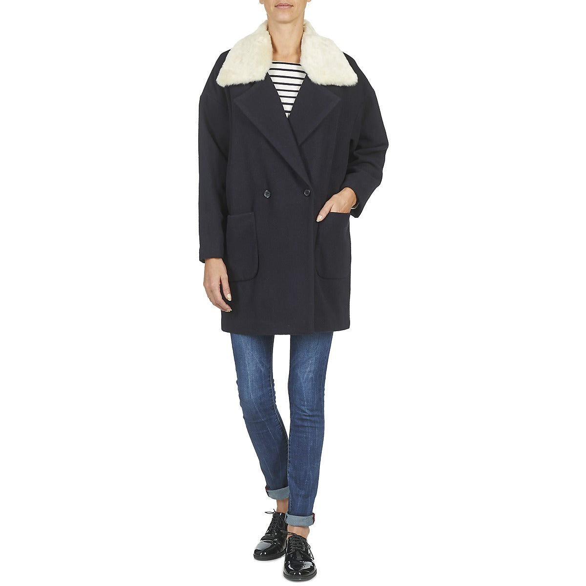 Mantella Donna Naf Naf AVINA Blu