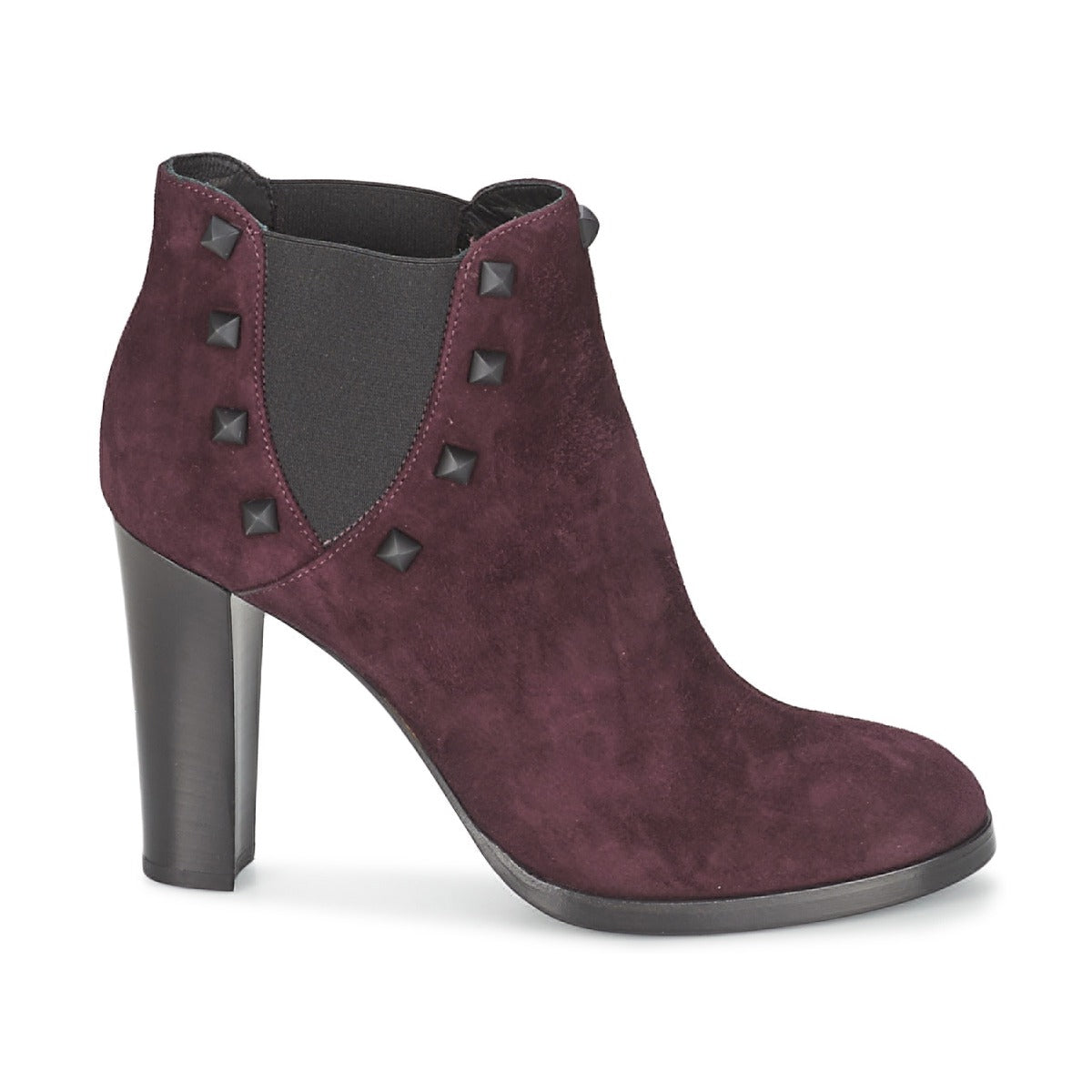 Stivaletti Donna Alberto Gozzi CAMOSCIO NEIVE Rosso