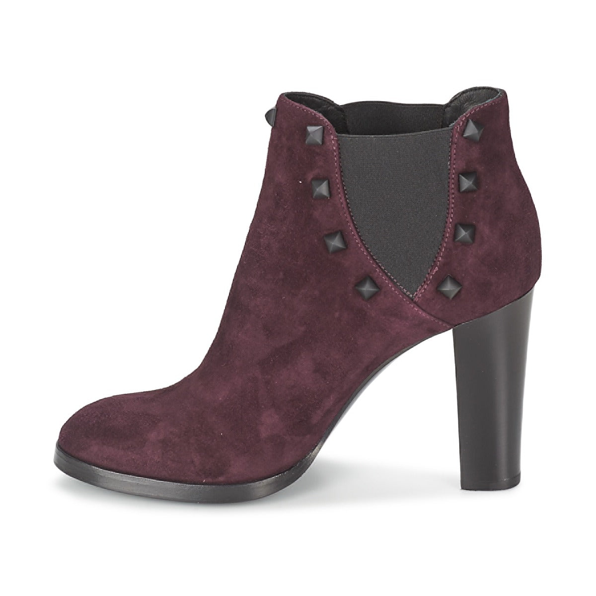 Stivaletti Donna Alberto Gozzi CAMOSCIO NEIVE Rosso