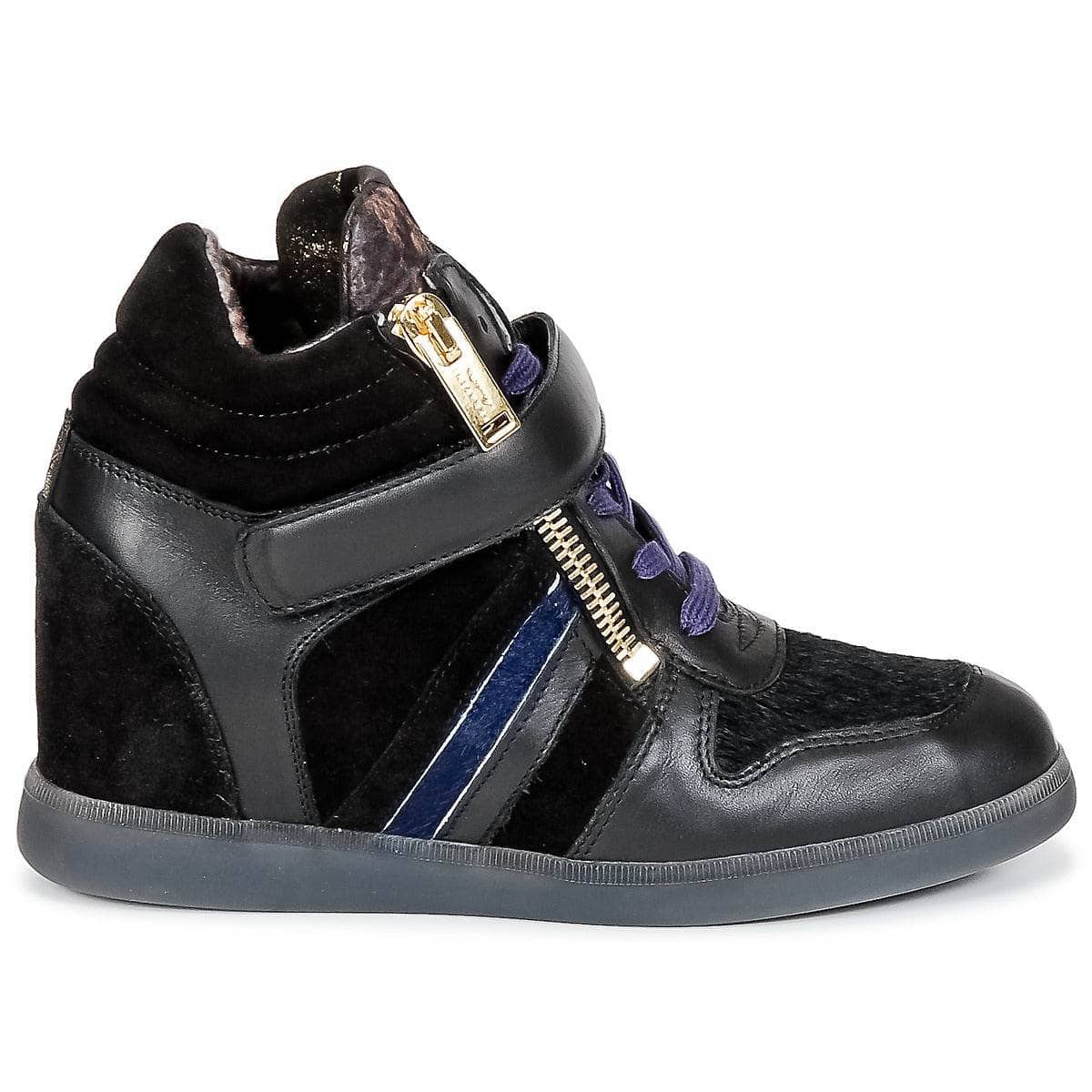 Sneakers alte Donna Serafini LEXINGTON Nero