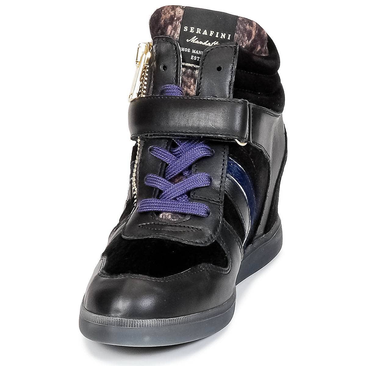 Sneakers alte Donna Serafini LEXINGTON Nero