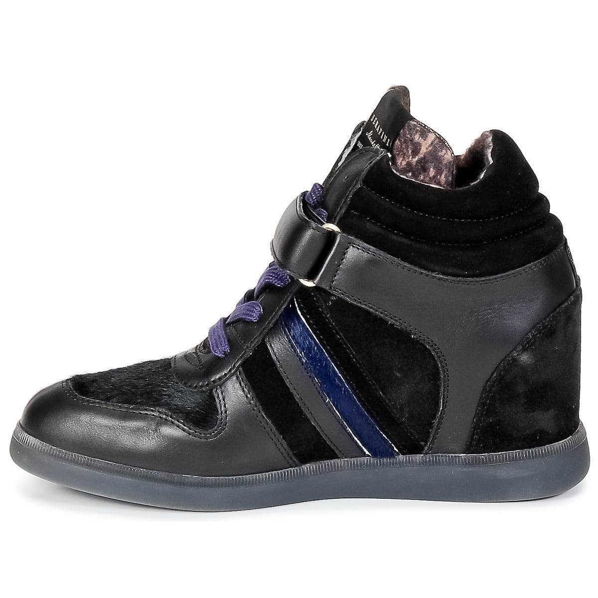 Sneakers alte Donna Serafini LEXINGTON Nero
