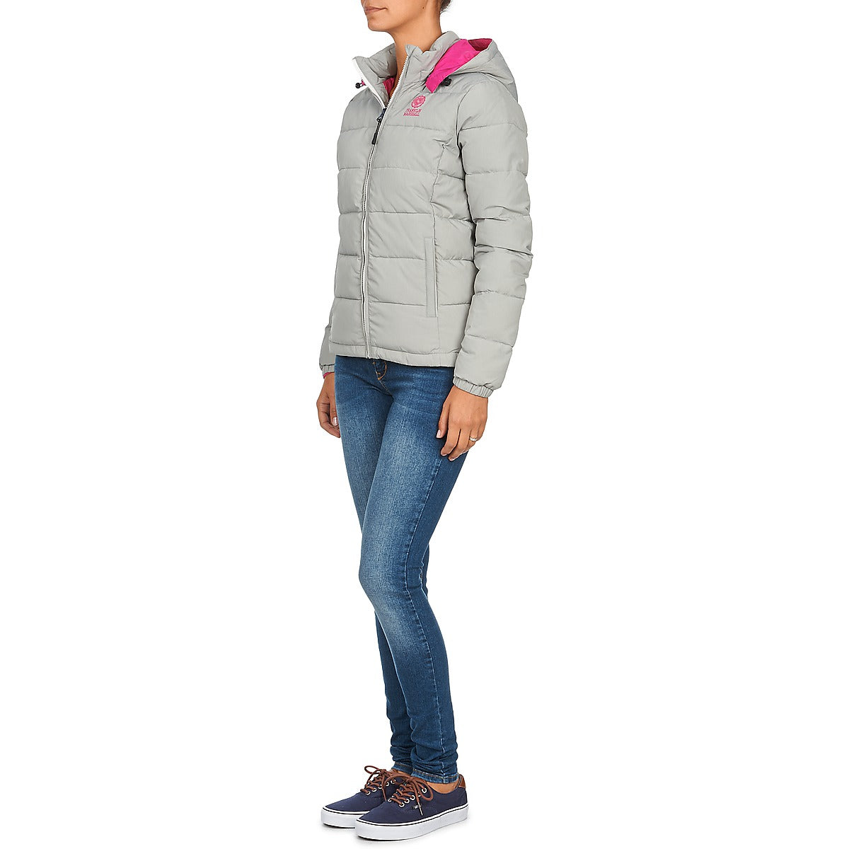 Piumino Donna Franklin & Marshall JKWCA506 Grigio