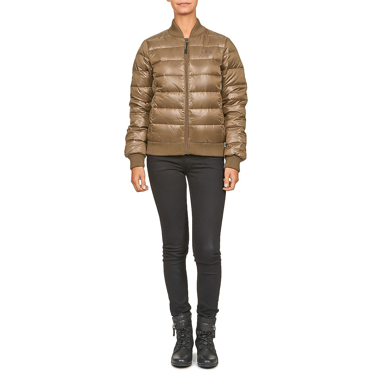 Piumino Donna Franklin & Marshall JKWAL511 Marrone