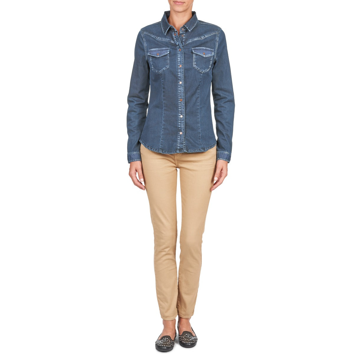 Pantaloni 7/8 e 3/4 Donna Acquaverde SCARLETT Beige