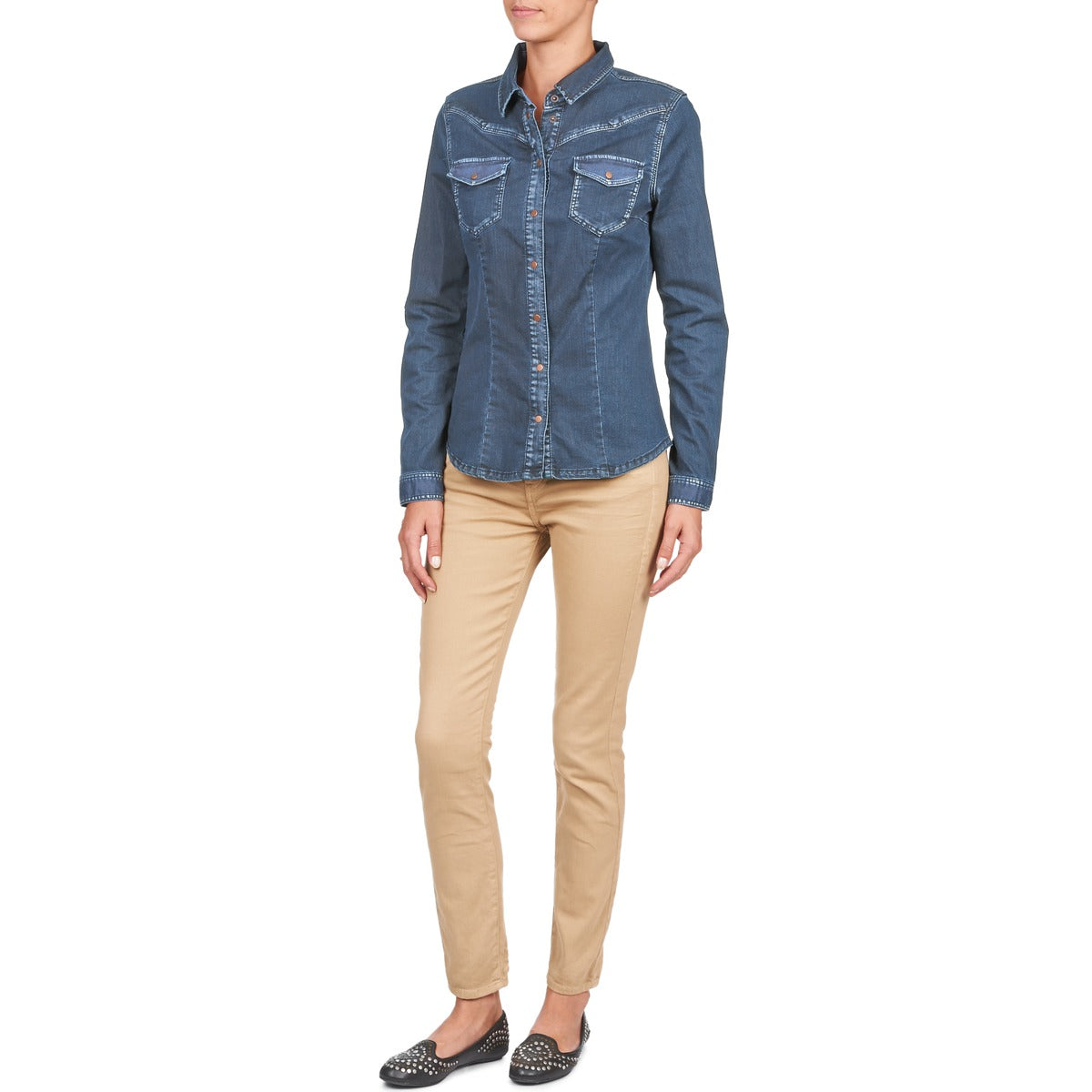 Pantaloni 7/8 e 3/4 Donna Acquaverde SCARLETT Beige