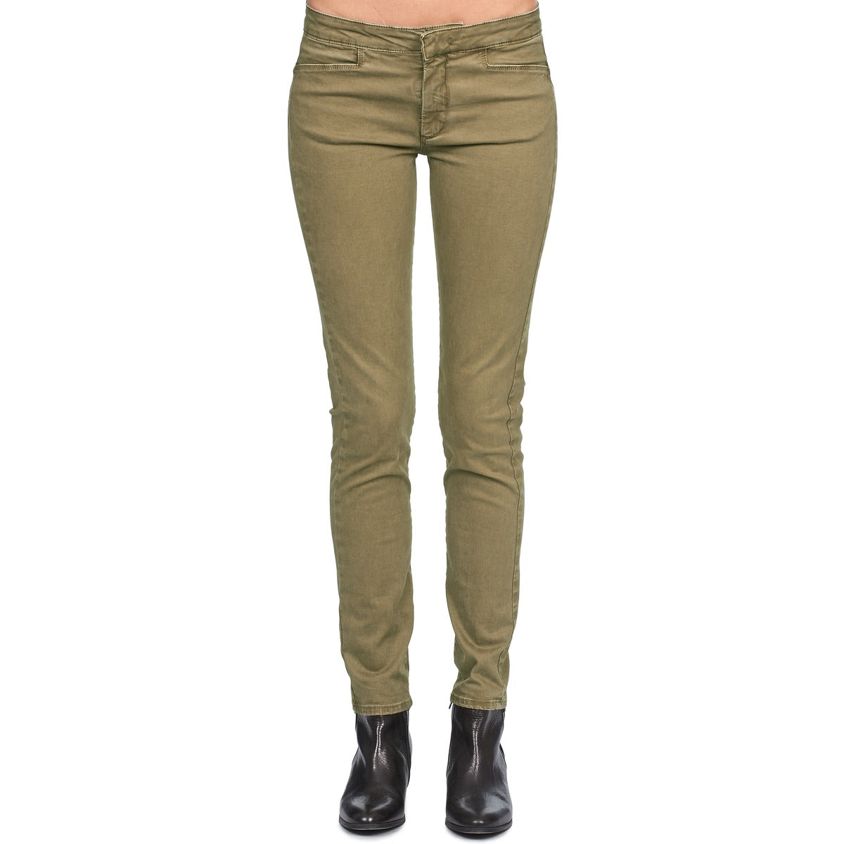 Jeans Slim Donna Acquaverde JOE Marrone