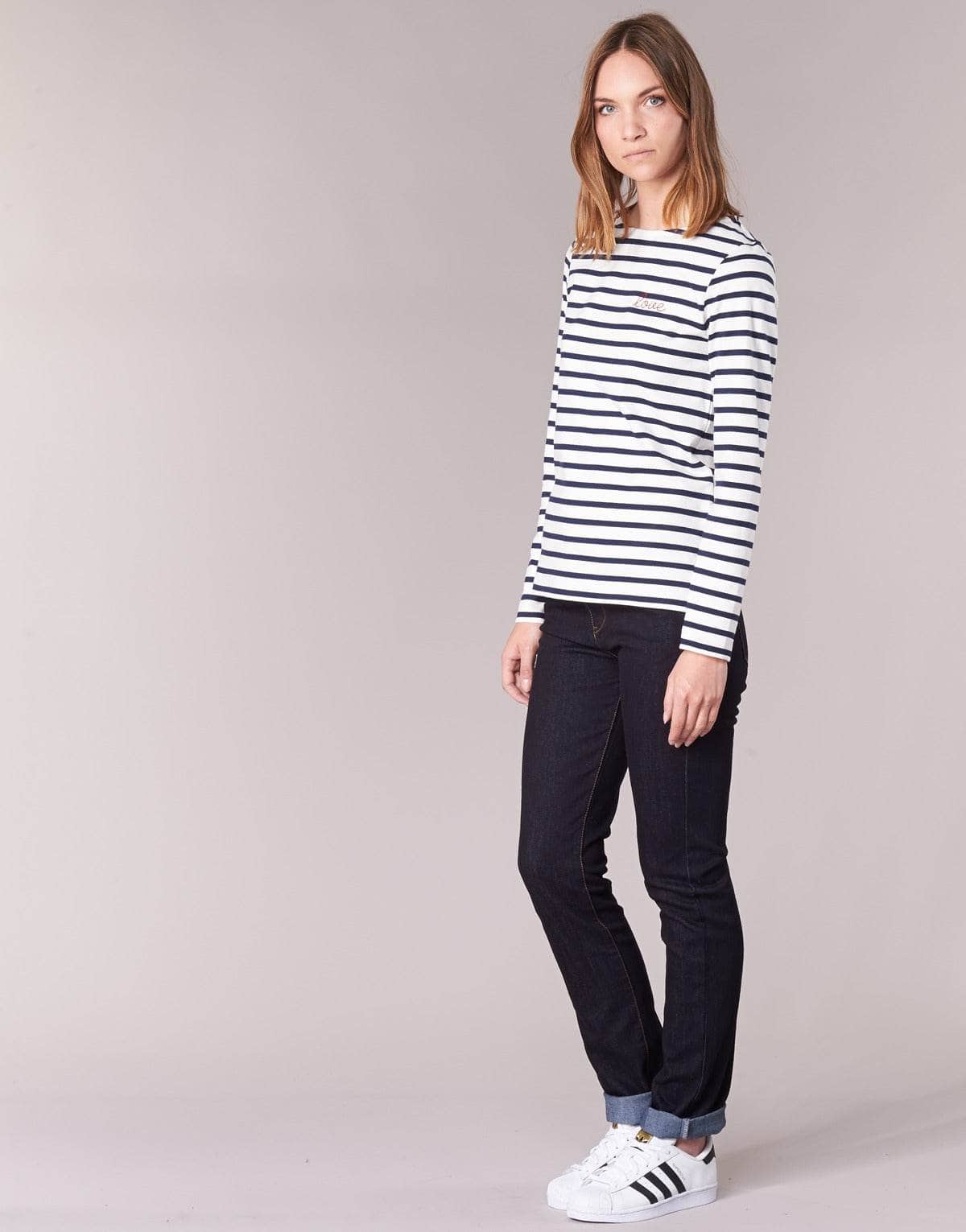 T-shirts a maniche lunghe Donna Betty London IFLIGEME Bianco