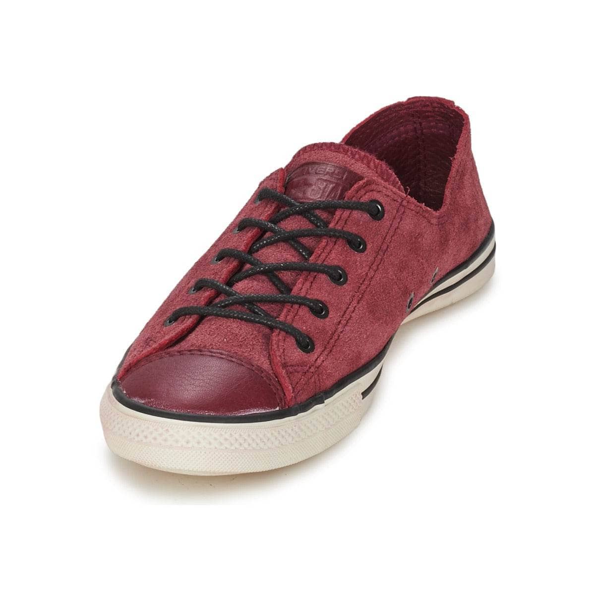 Sneakers basse Donna Converse Chuck Taylor All Star FANCY LEATHER OX Rosso