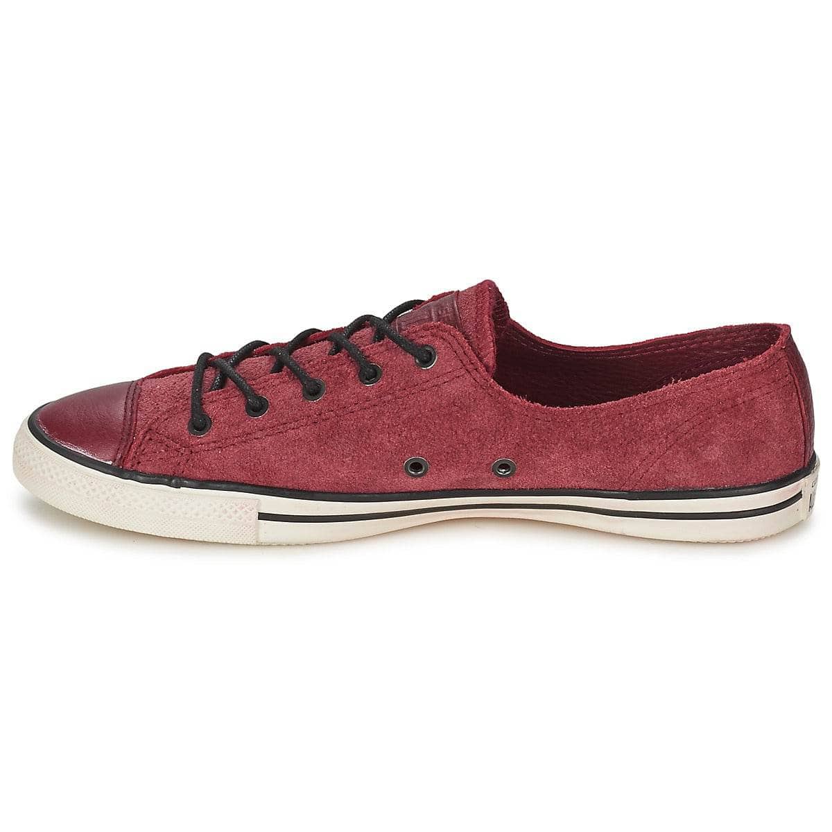 Sneakers basse Donna Converse Chuck Taylor All Star FANCY LEATHER OX Rosso