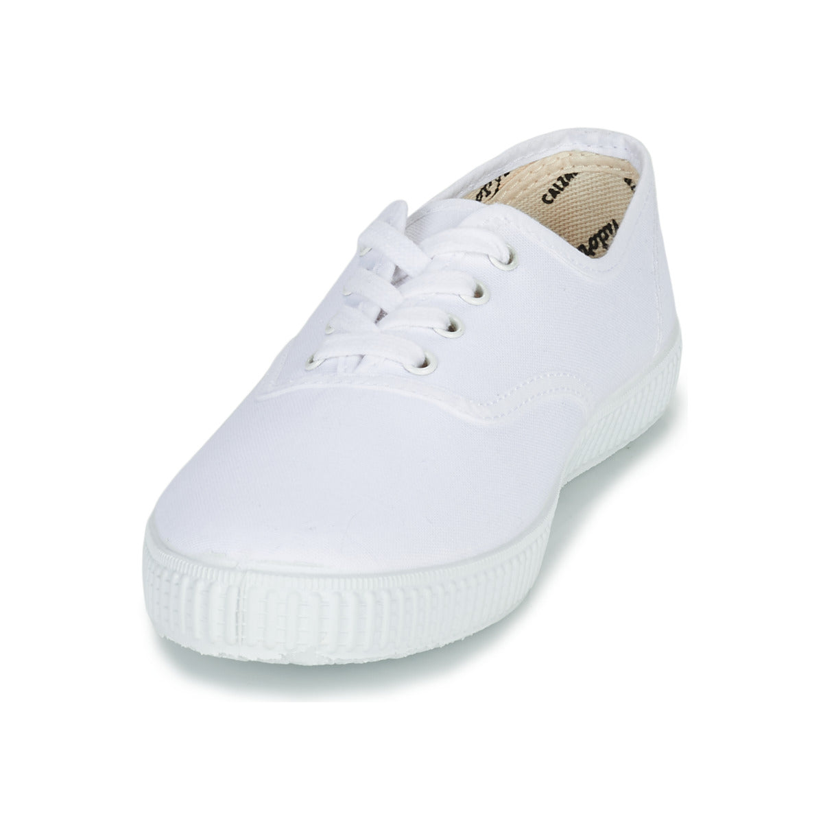 Sneakers basse Donna Victoria  TENNIS 1915 INGLESA TOILE  Bianco