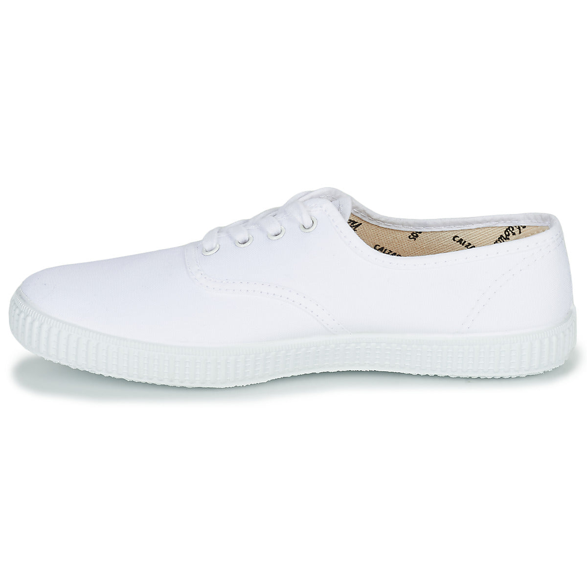 Sneakers basse Donna Victoria  TENNIS 1915 INGLESA TOILE  Bianco