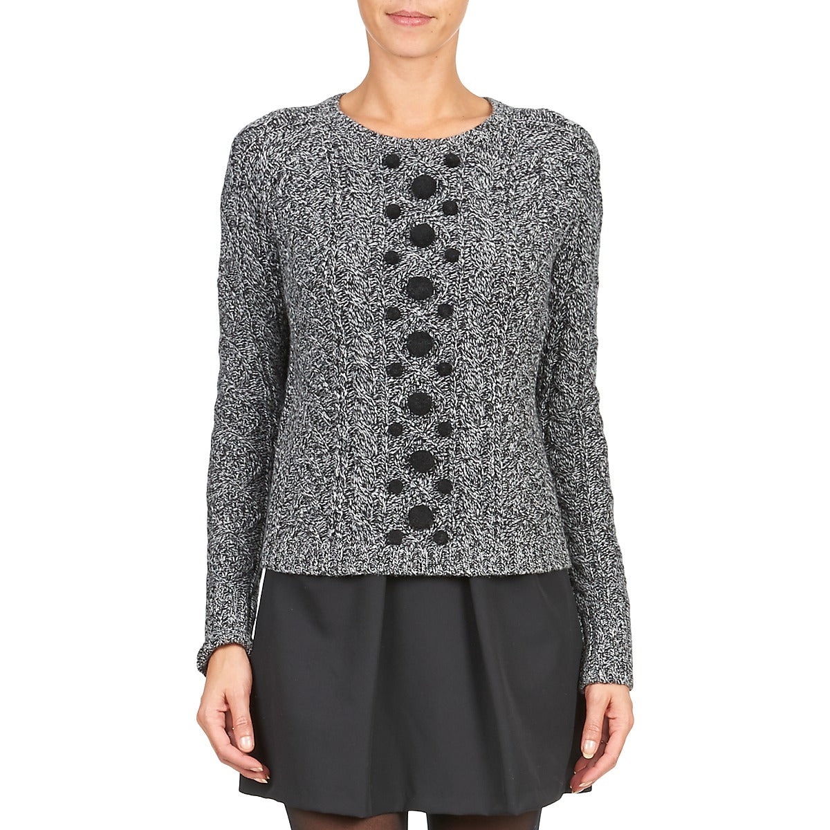 Maglione Donna Manoush  TORSADE  Grigio