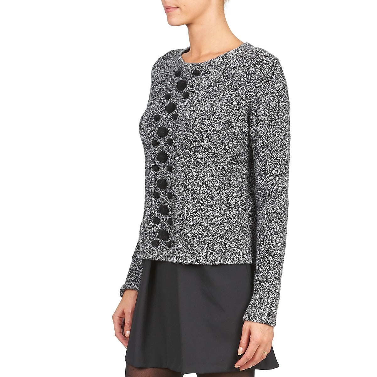 Maglione Donna Manoush  TORSADE  Grigio