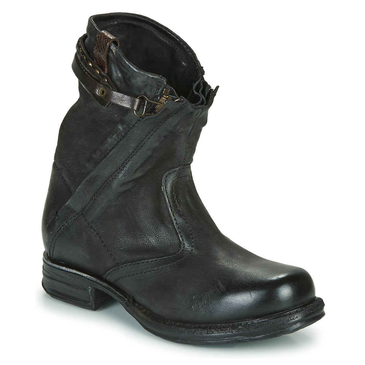 Stivaletti Donna Airstep / A.S.98 SAINT METAL ZIP Nero
