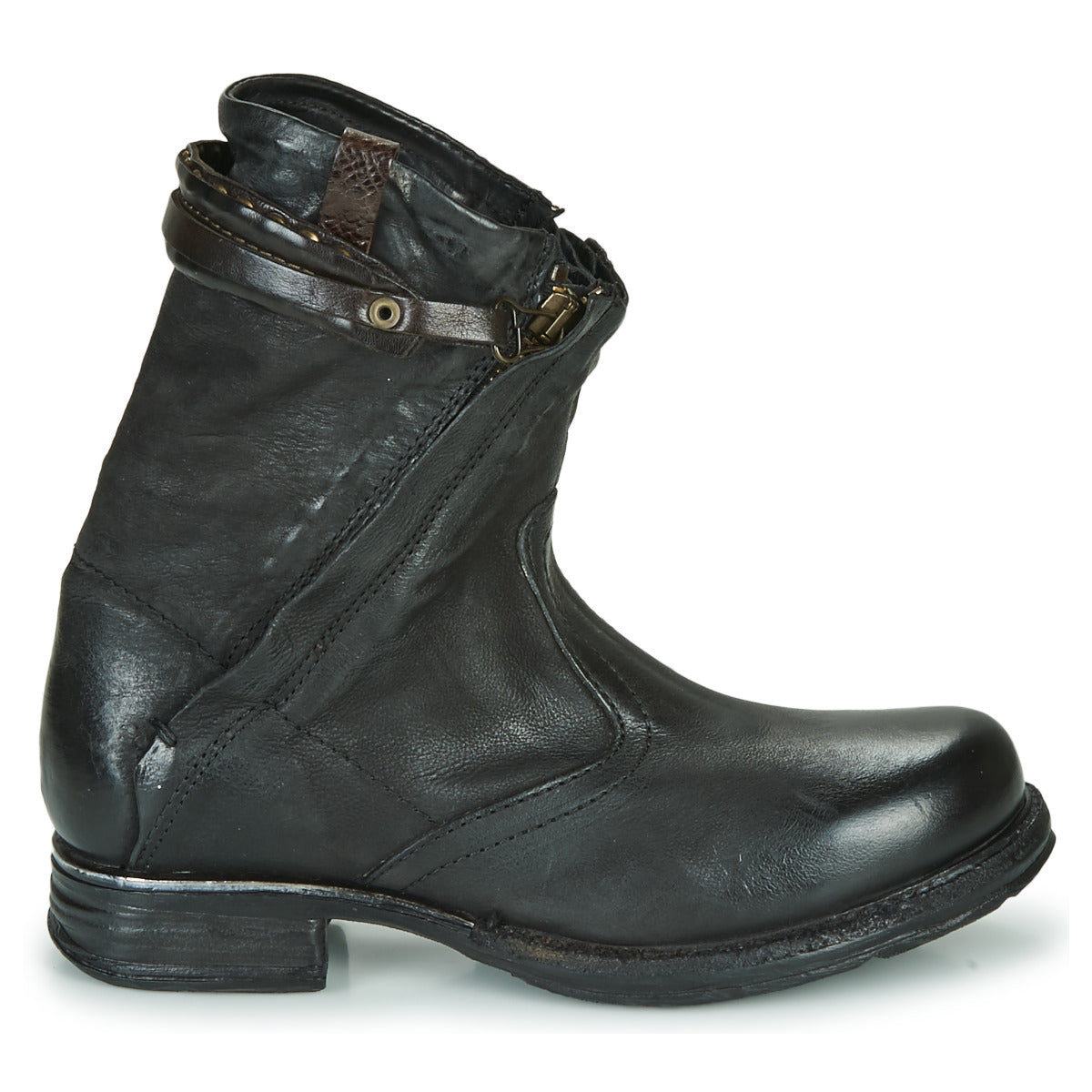 Stivaletti Donna Airstep / A.S.98 SAINT METAL ZIP Nero