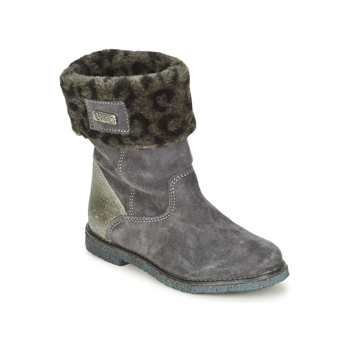 Stivaletti bambini ragazza Le Temps des Cerises JUNIOR EVA Grigio