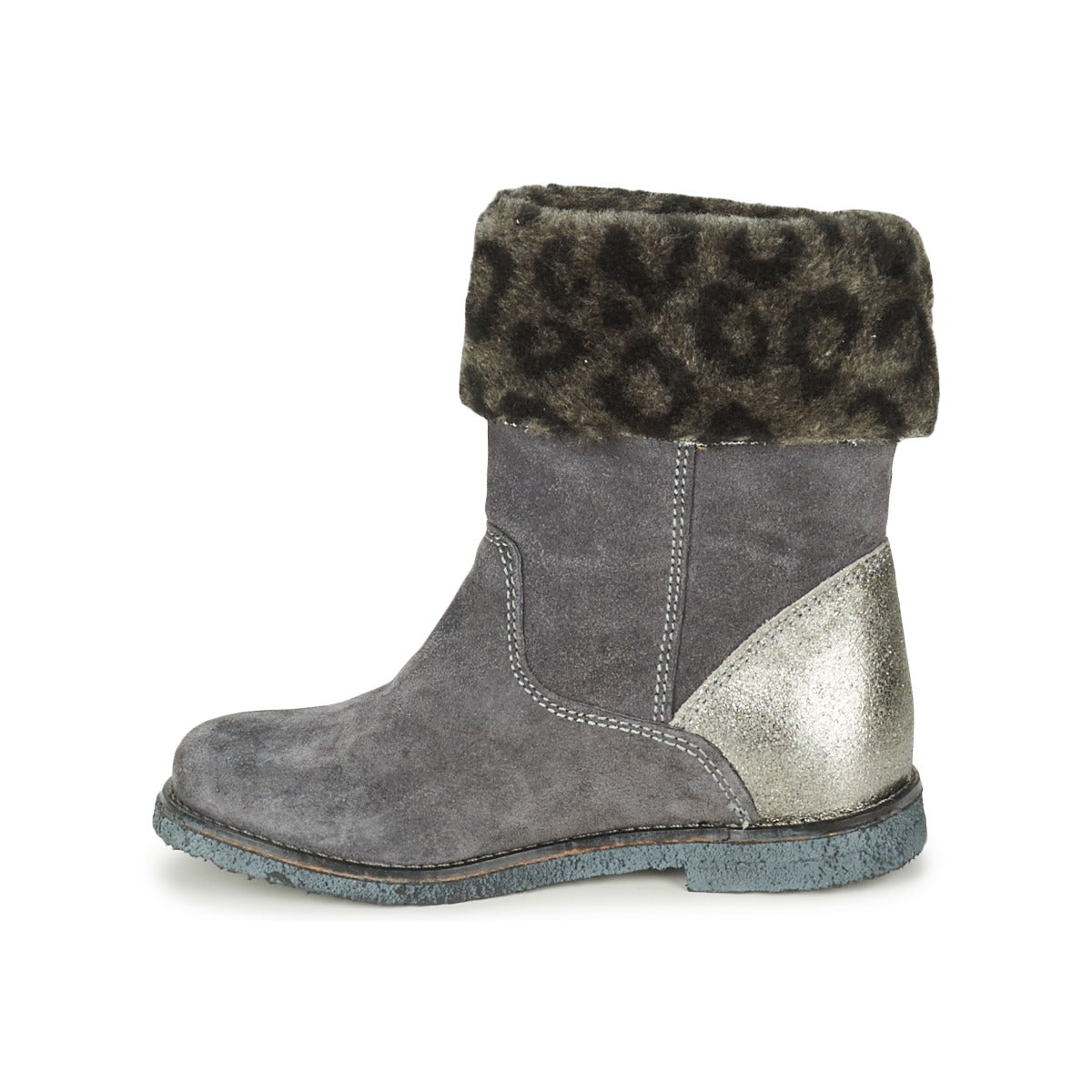 Stivaletti bambini ragazza Le Temps des Cerises JUNIOR EVA Grigio