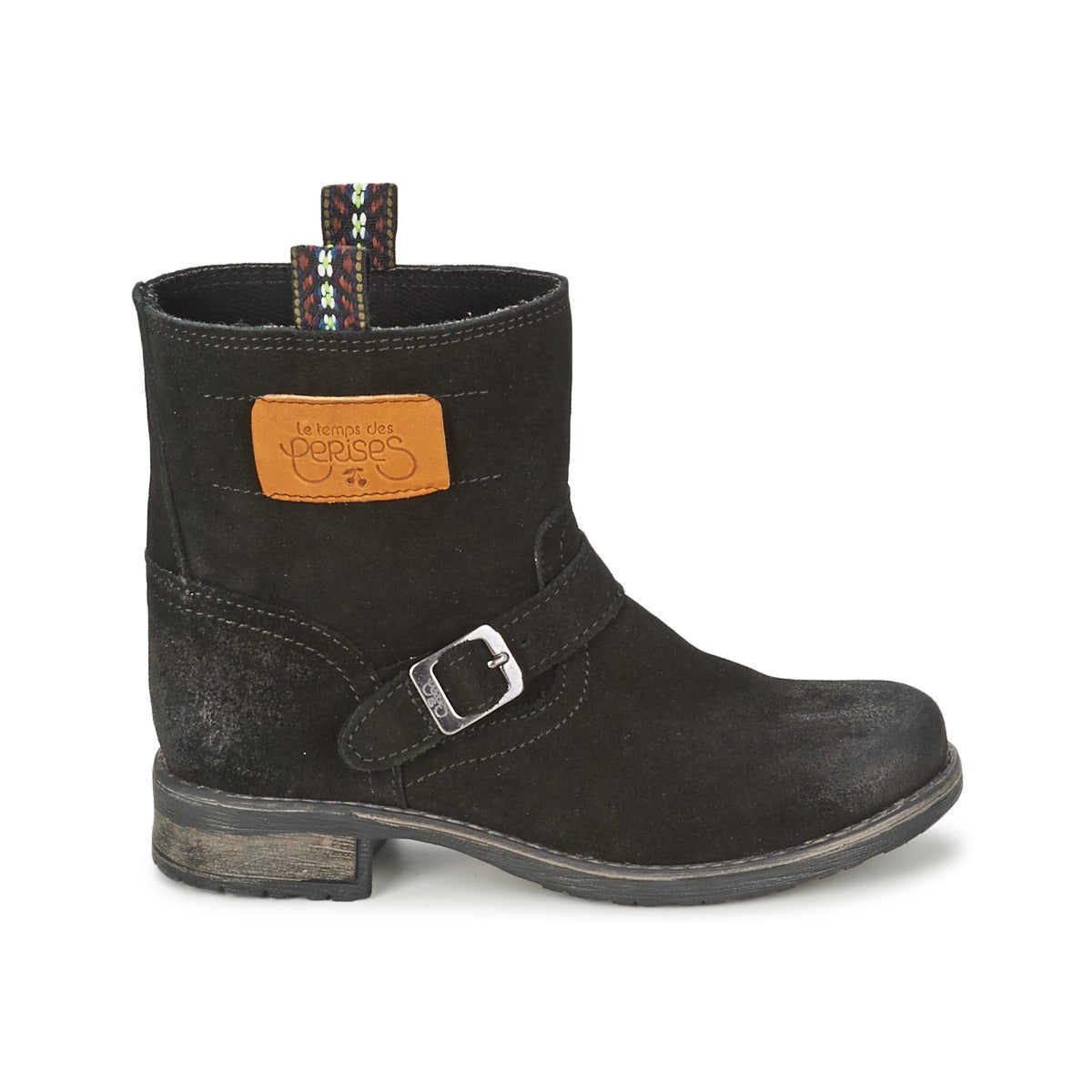 Stivaletti bambini ragazza Le Temps des Cerises JUNIOR ALOE Nero