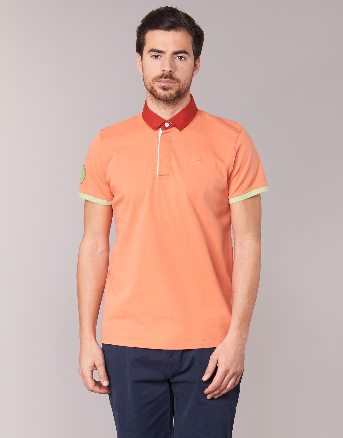 Polo Uomo Serge Blanco PRC1256 Arancio