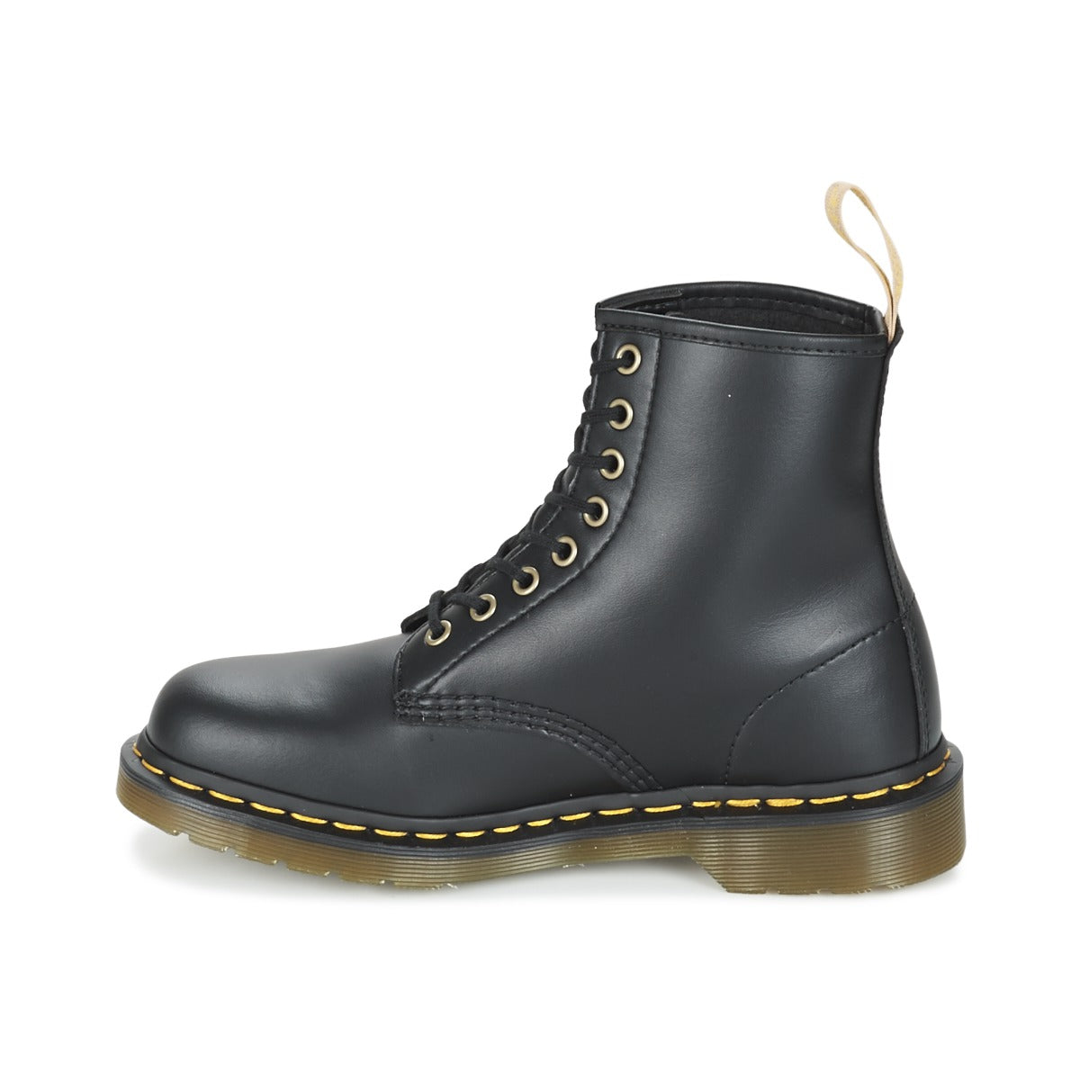 Stivaletti Uomo Dr. Martens  VEGAN 1460 BLACK FELIX RUB OFF  Nero