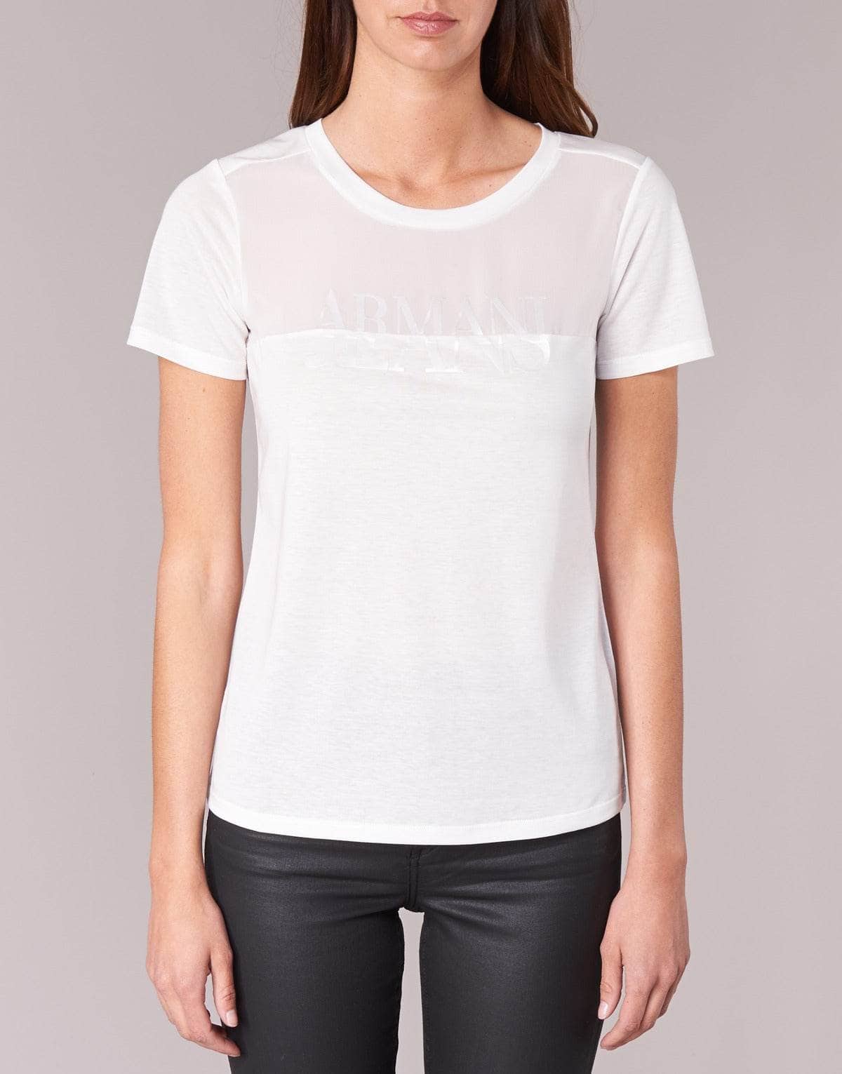 T-shirt Donna Armani jeans KAJOLA Bianco