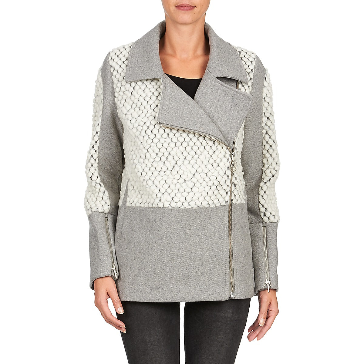 Mantella Donna Eleven Paris FLEITZ Grigio