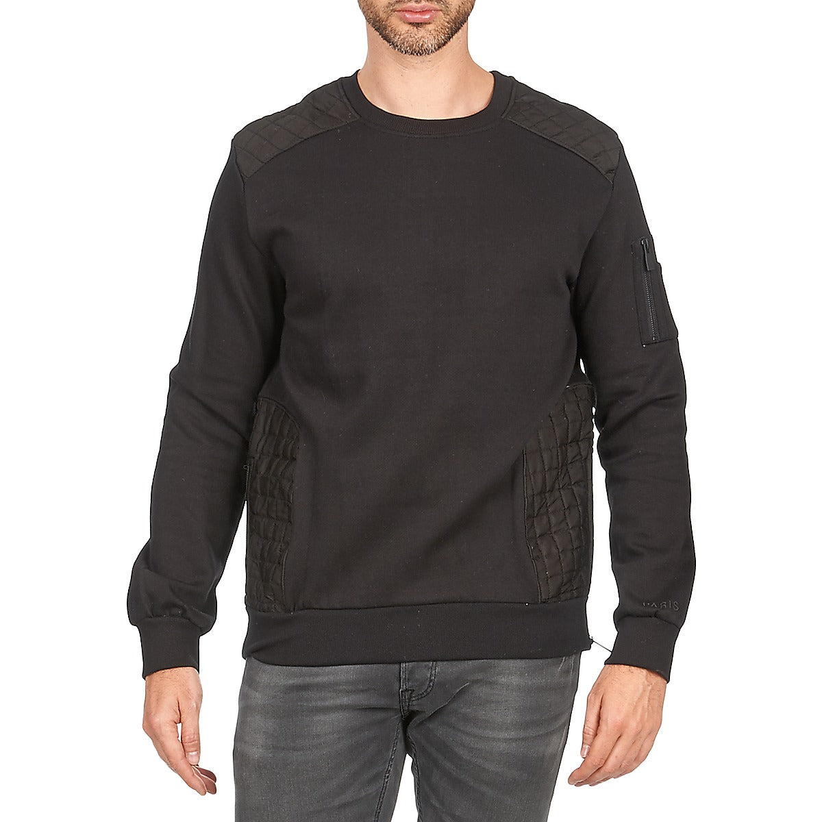 Felpa Uomo Eleven Paris KOUK Nero