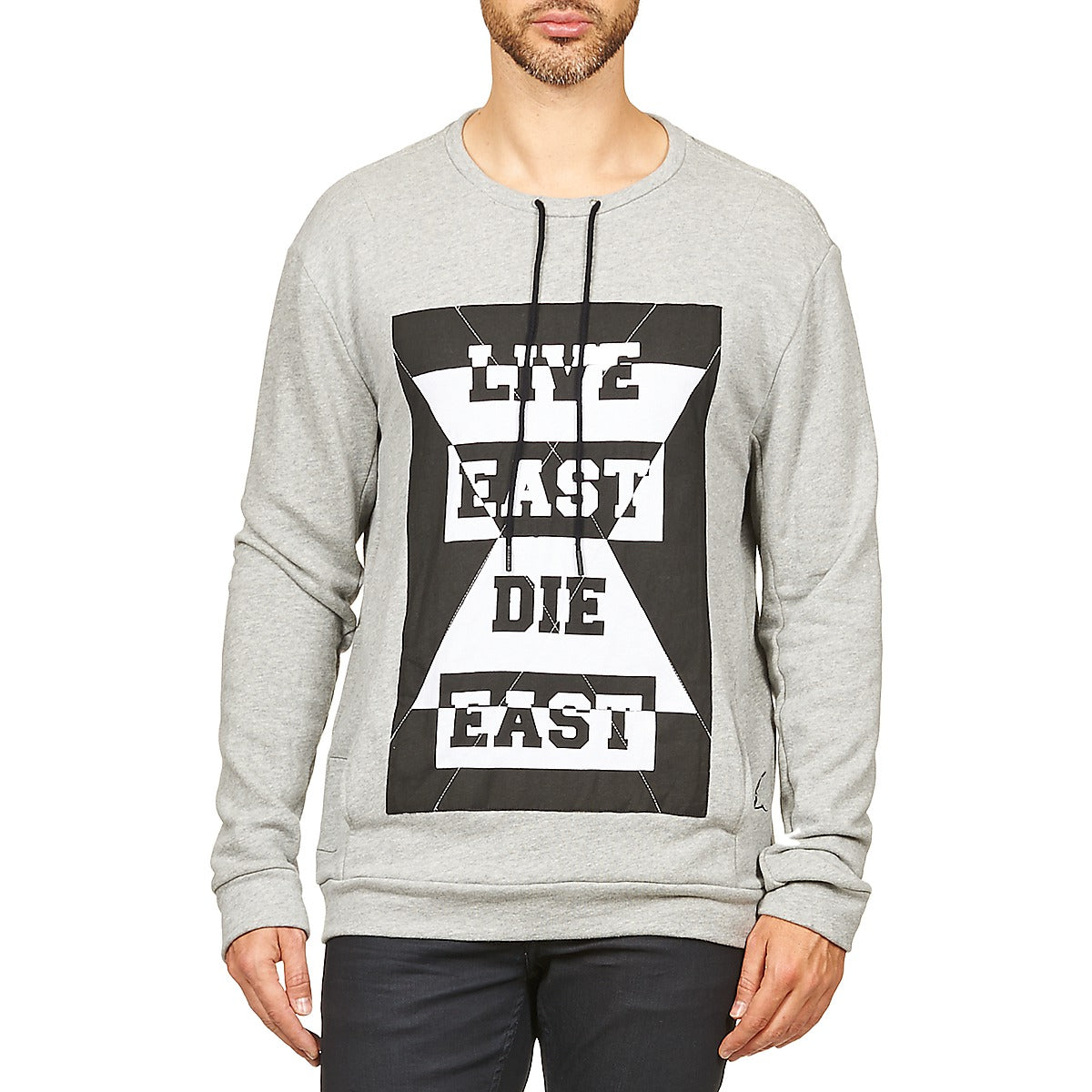 Felpa Uomo Religion MIAMI Grigio