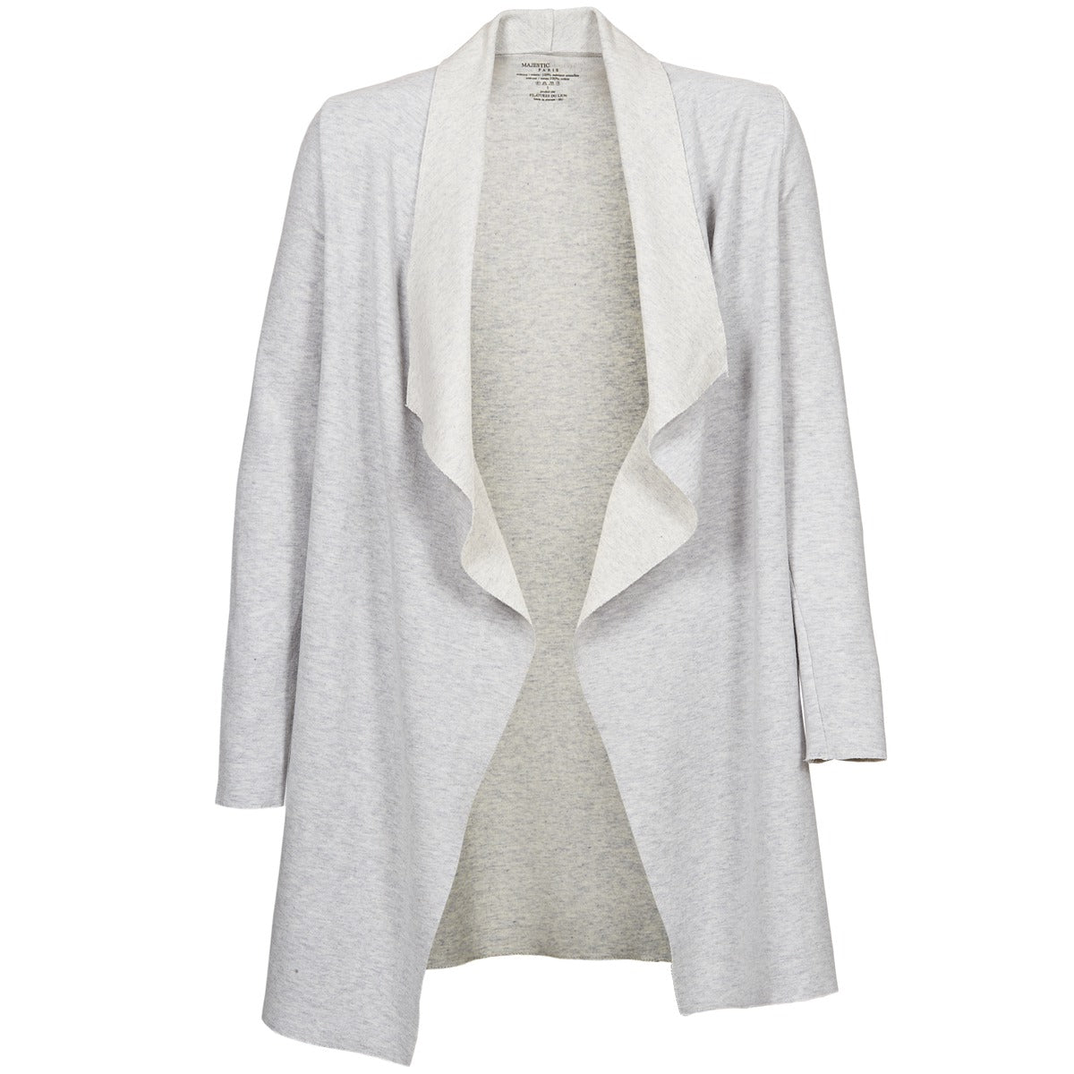 Gilet / Cardigan Donna Majestic 2002 Grigio