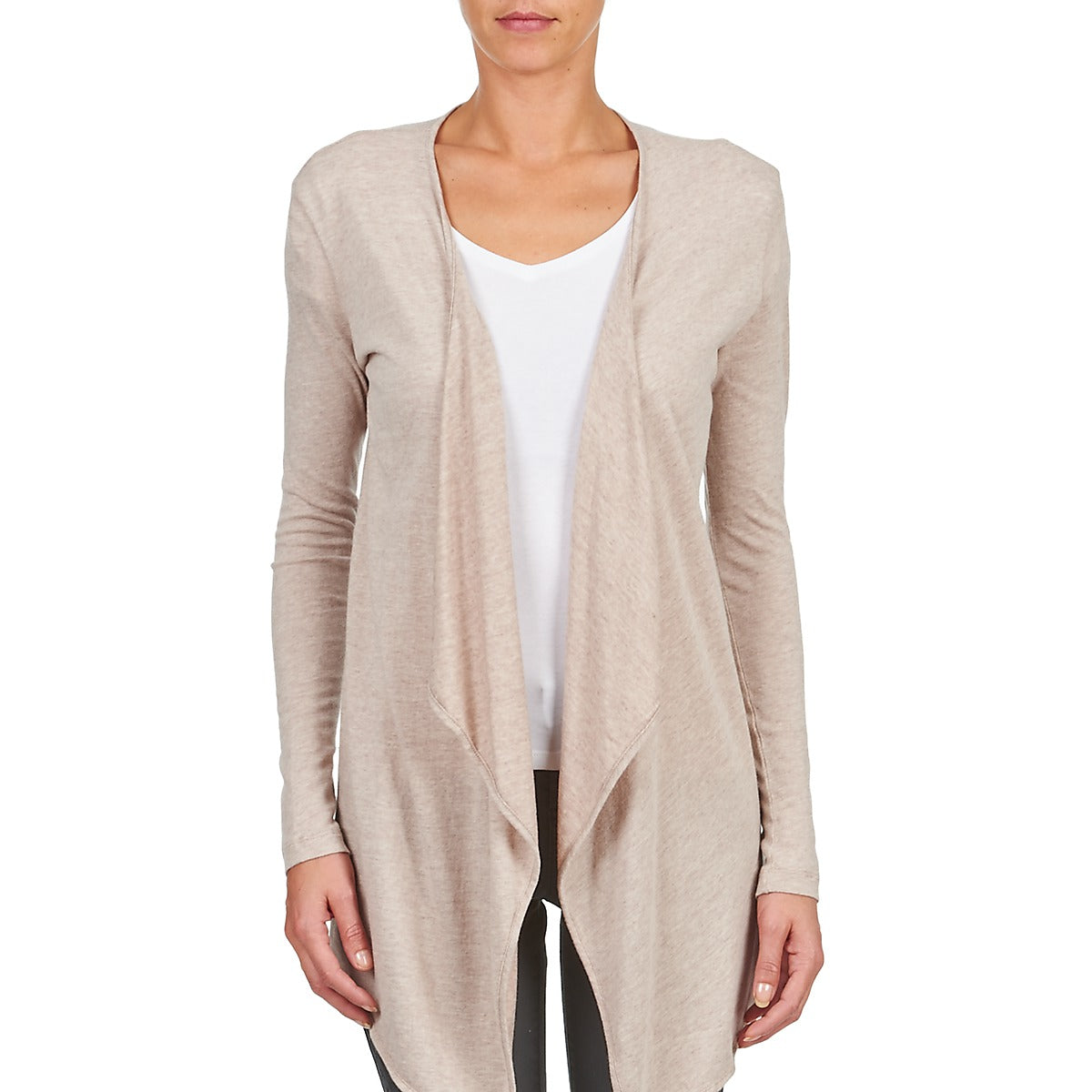 Gilet / Cardigan Donna Majestic 518 Beige