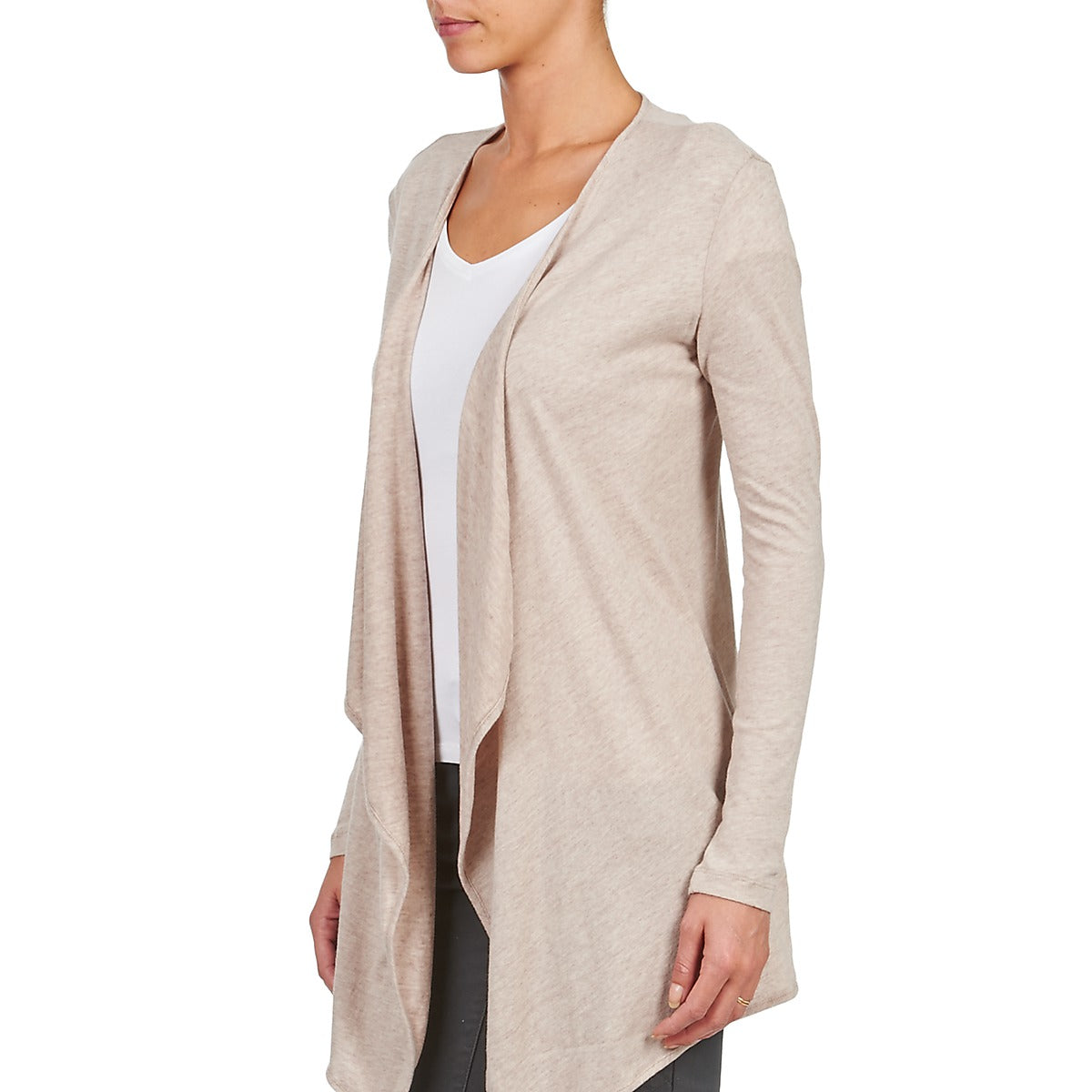 Gilet / Cardigan Donna Majestic 518 Beige